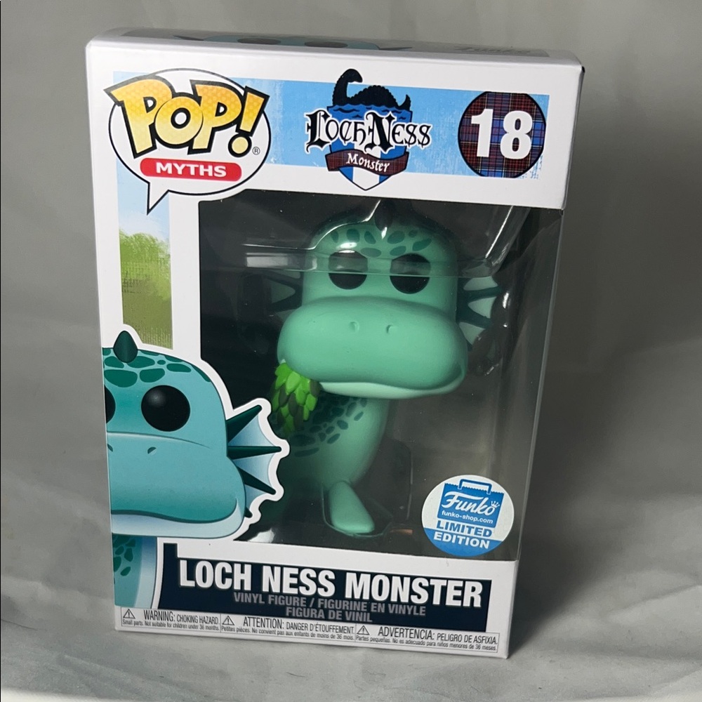 Funko Pop Loch Ness Monster Limited Edition Vinyl Figure #18